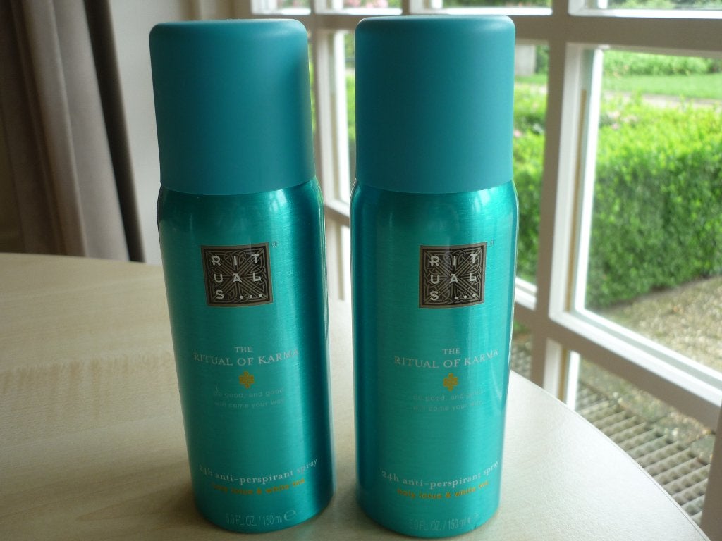 2x Rituals Karma deodorant, deo spray, Sieraden, Tassen en Uiterlijk, Uiterlijk | Lichaamsverzorging, Ophalen of Verzenden, Nieuw