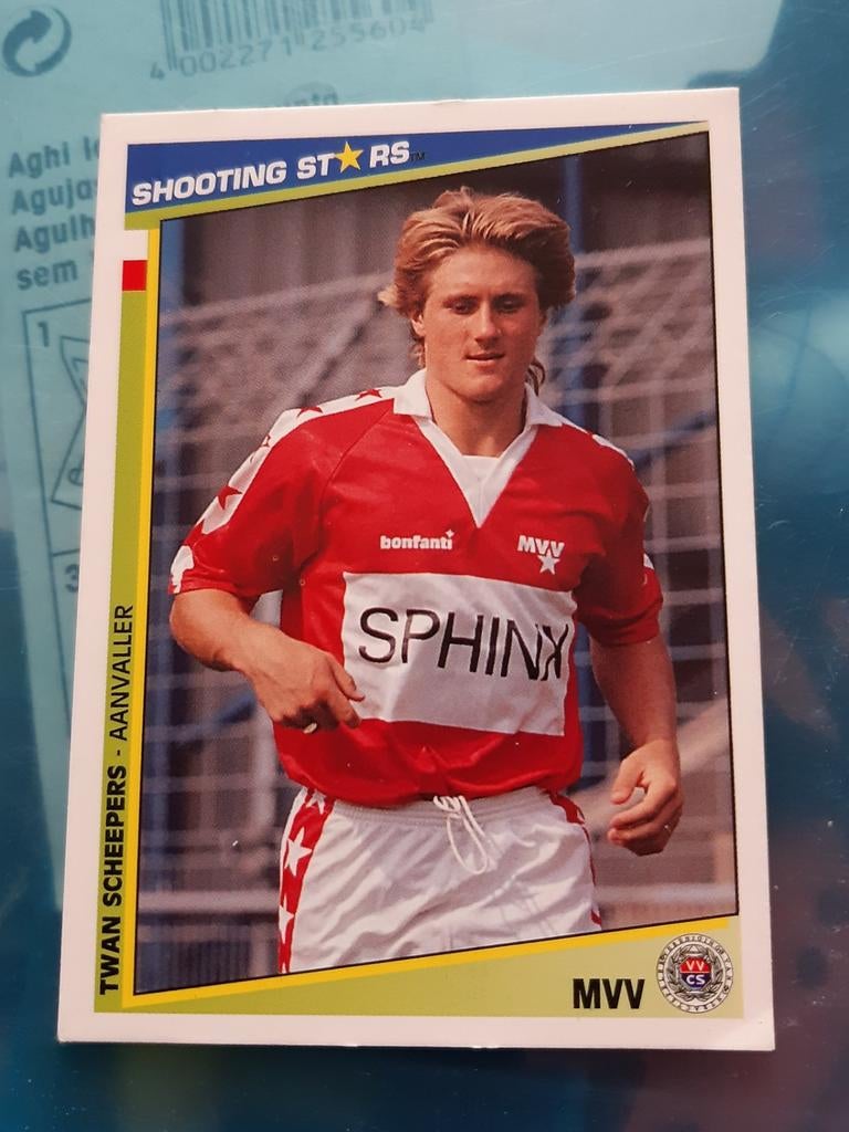 Shooting stars Twan Scheepers, Verzamelen, Sportartikelen en Voetbal, Ophalen of Verzenden, Nieuw, Overige binnenlandse clubs