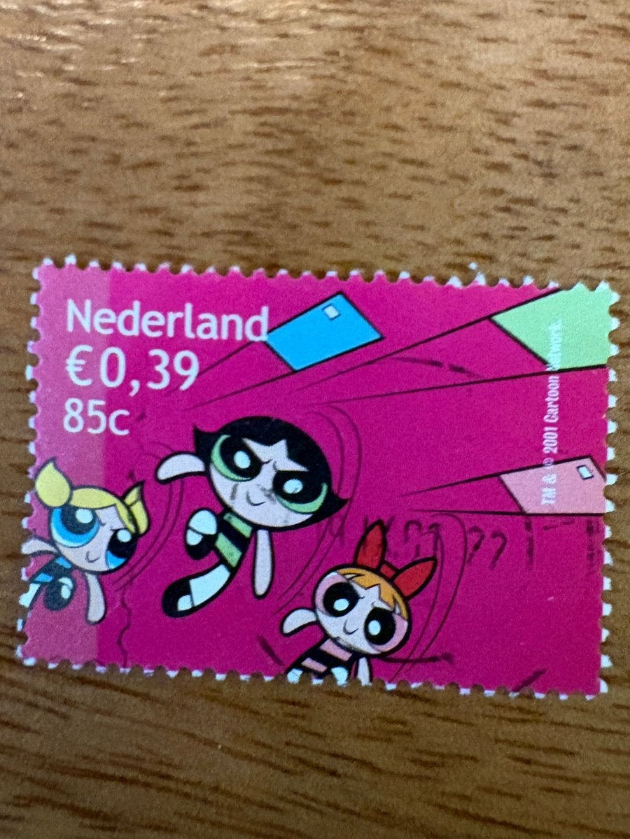 440. Nederland 2001, cartoons, Postzegels en Munten, Ophalen of Verzenden