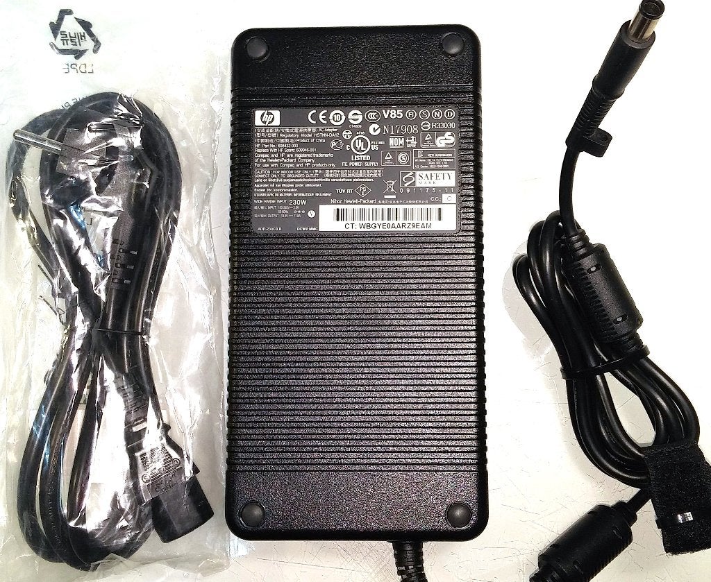 HP Elitebook 8570w 8730w 8740w 8760w 8770w 19.5V 230W Lader, Ophalen of Verzenden, Nieuw, Hewlett Packard HP