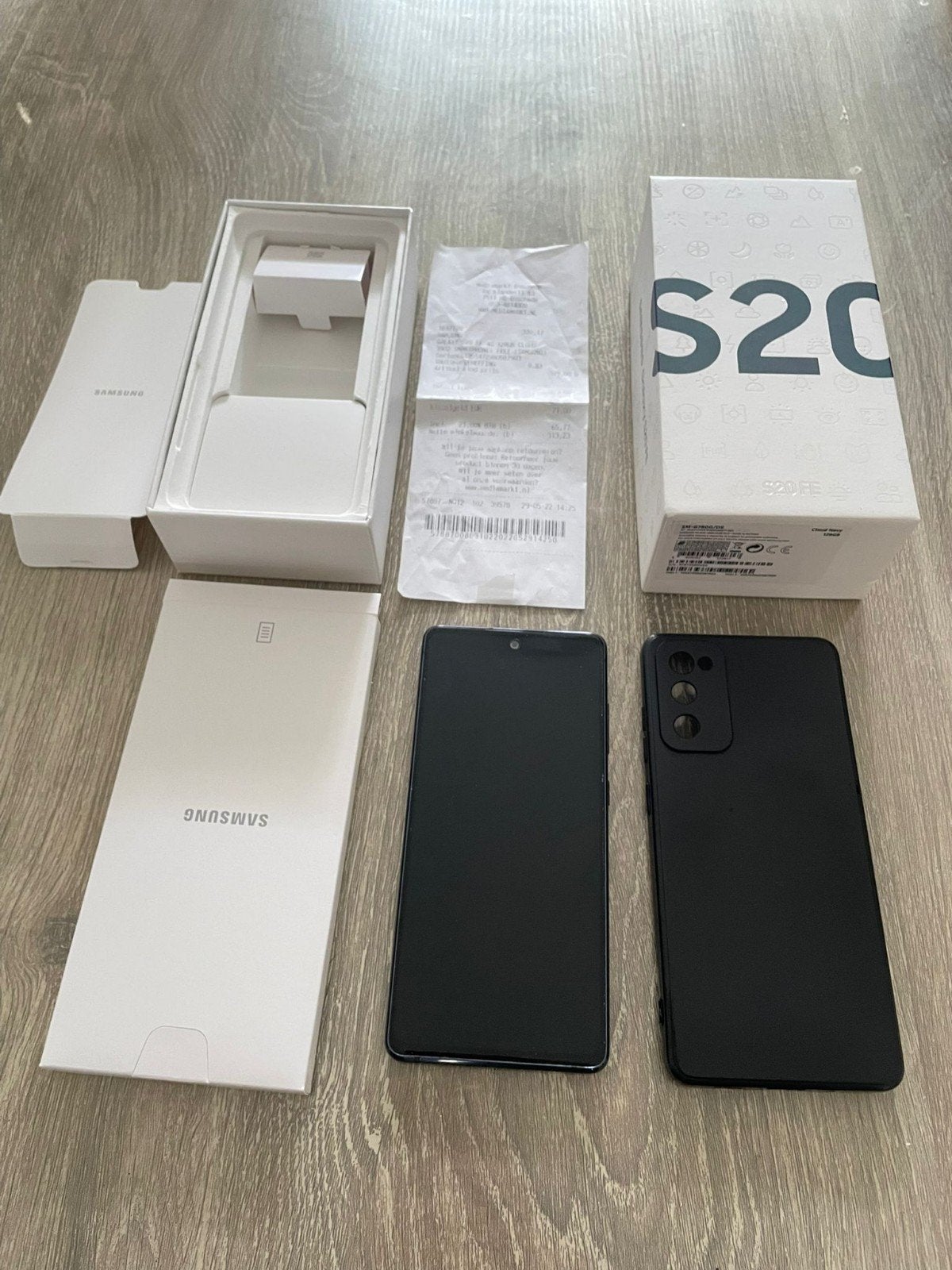 Samsung Galaxy S20 FE 128 GB, Telecommunicatie, Ophalen, Galaxy S20, Zwart, Touchscreen