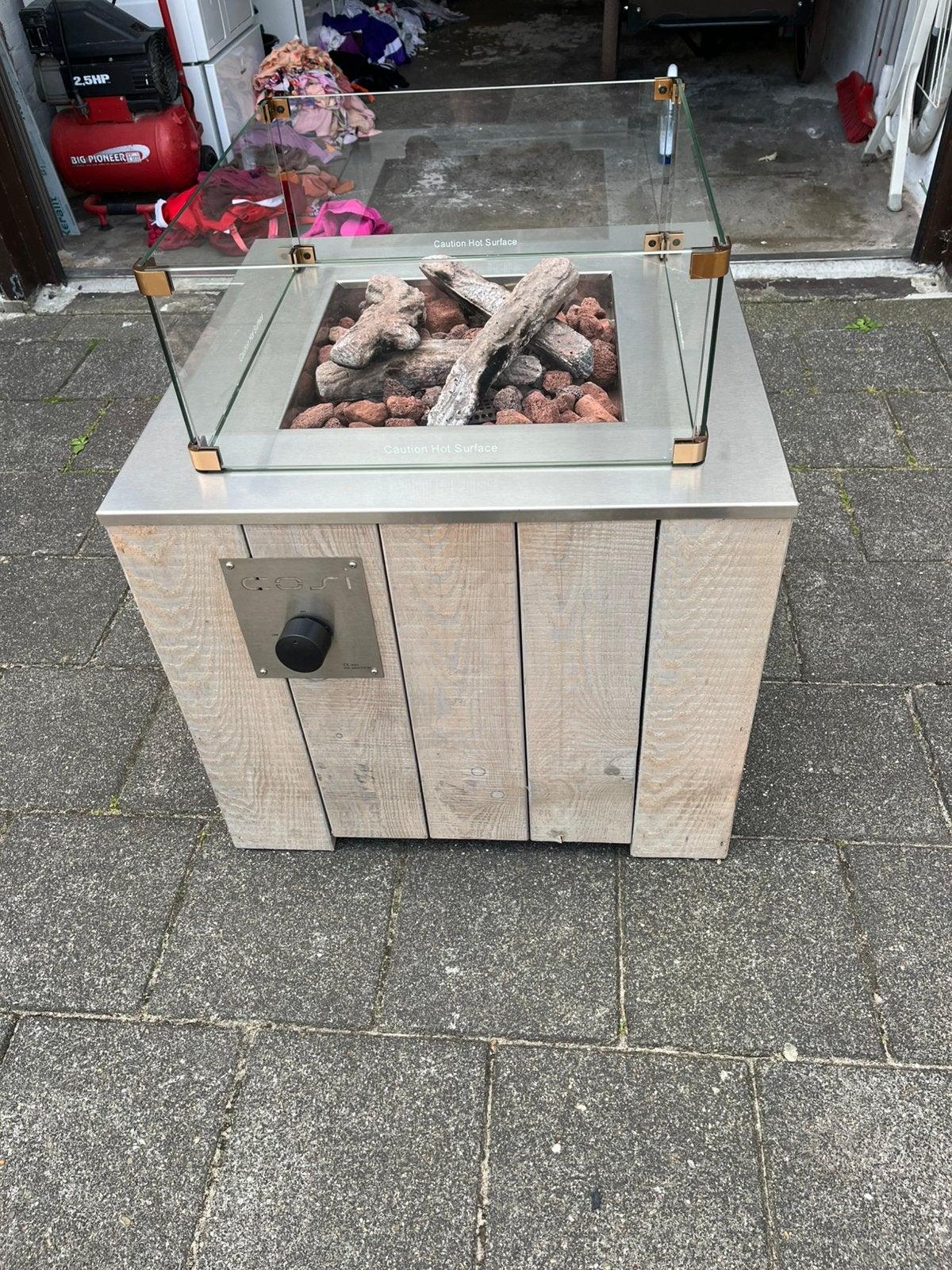 Cosi vuurhaard, Ophalen, Zo goed als nieuw