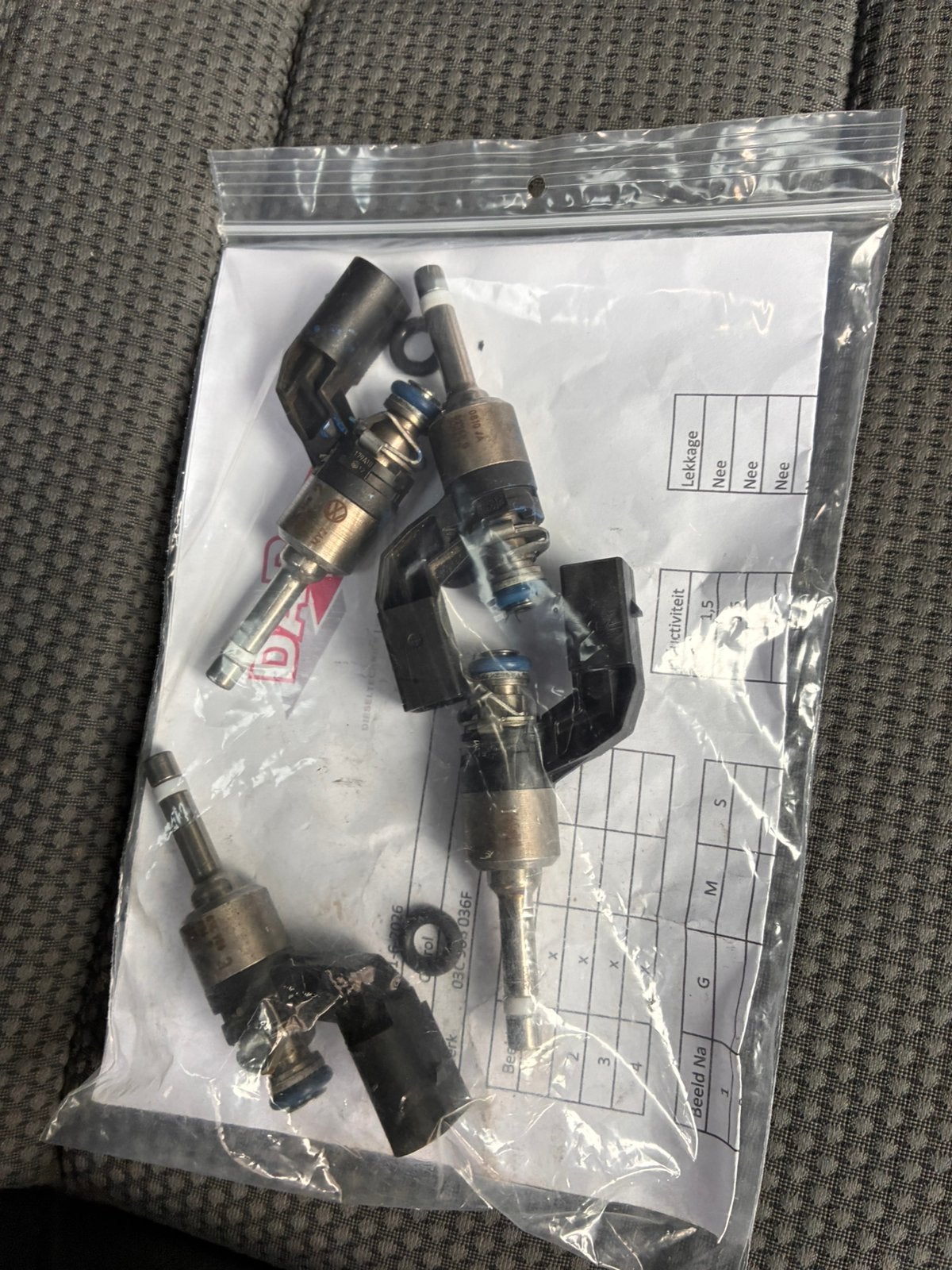 Magneti Marelli Injectoren VW Golf 6 1.4 TSI 160 PK, Ophalen of Verzenden, Gebruikt, Volkswagen