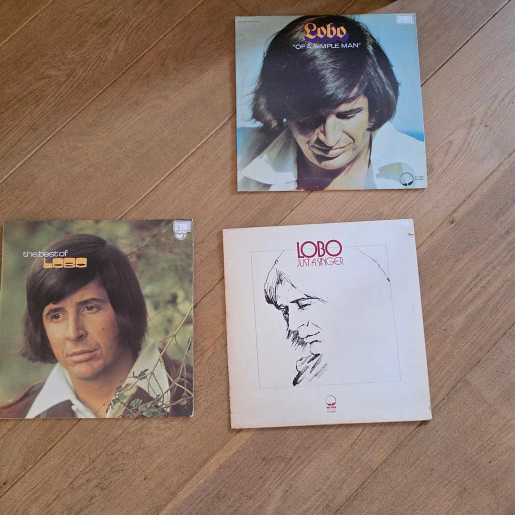 Lobo Vinyl LP Collectie: 3 Albums - Pop/Soft Rock, Ophalen of Verzenden, Gebruikt, 12 inch