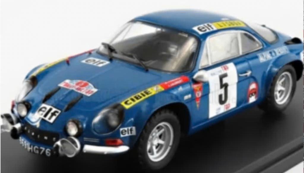 Alpine Renault A110 JeanLuc Therier Portugal '73 1/24 WRC #6, Hobby en Vrije tijd, Modelauto's | 1:24, Verzenden, Nieuw, Auto