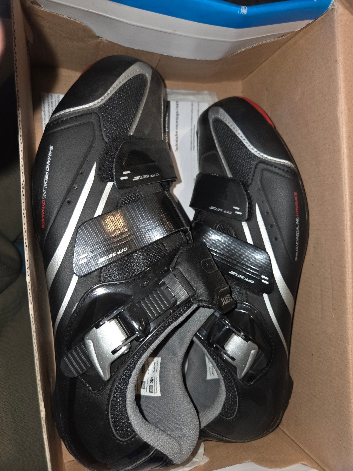 Shimano SH-R088L racefiets schoenen, maat 46, Fietsen en Brommers, Ophalen