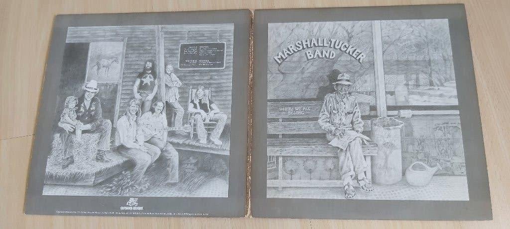 The Marshall Tucker Band Where we all Belong 2LP USA, Gebruikt, Pop, Dubbel-LP, Ophalen of Verzenden