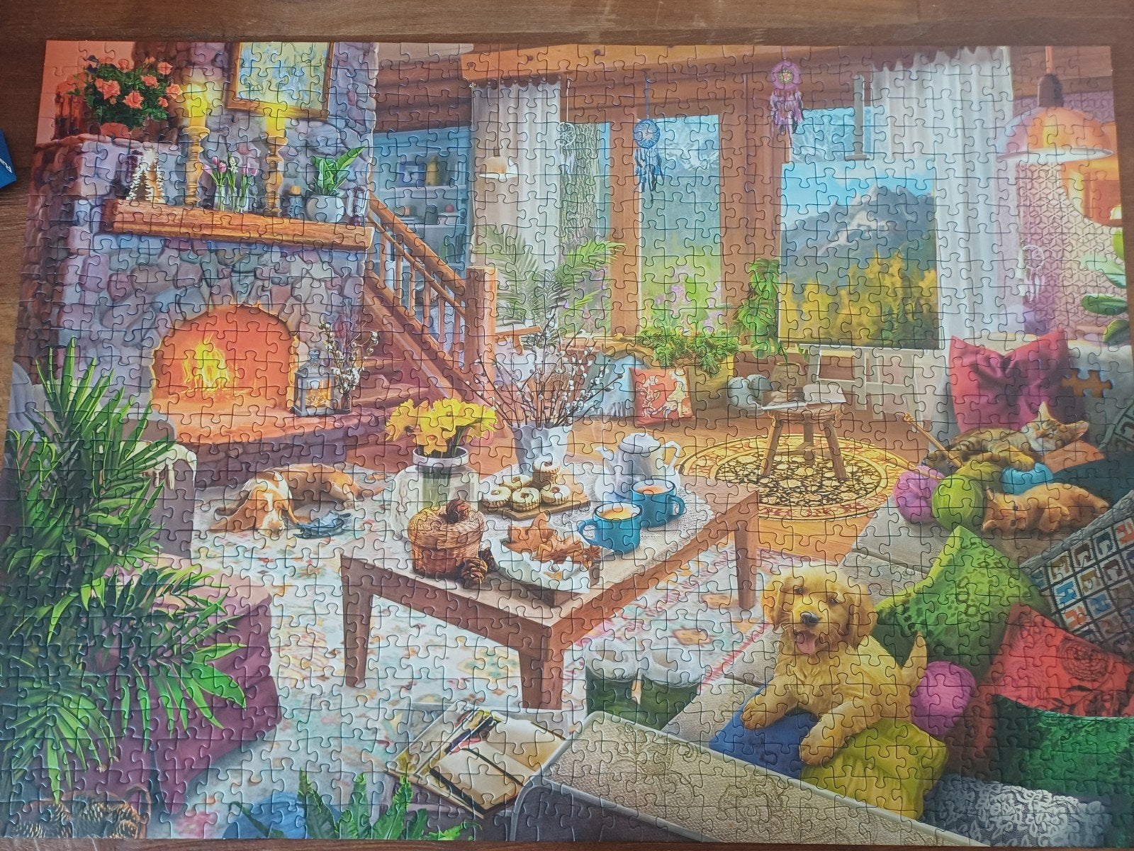 Ravensburger puzzel 1000 stukjes, Ophalen of Verzenden, 500 t/m 1500 stukjes, Zo goed als nieuw