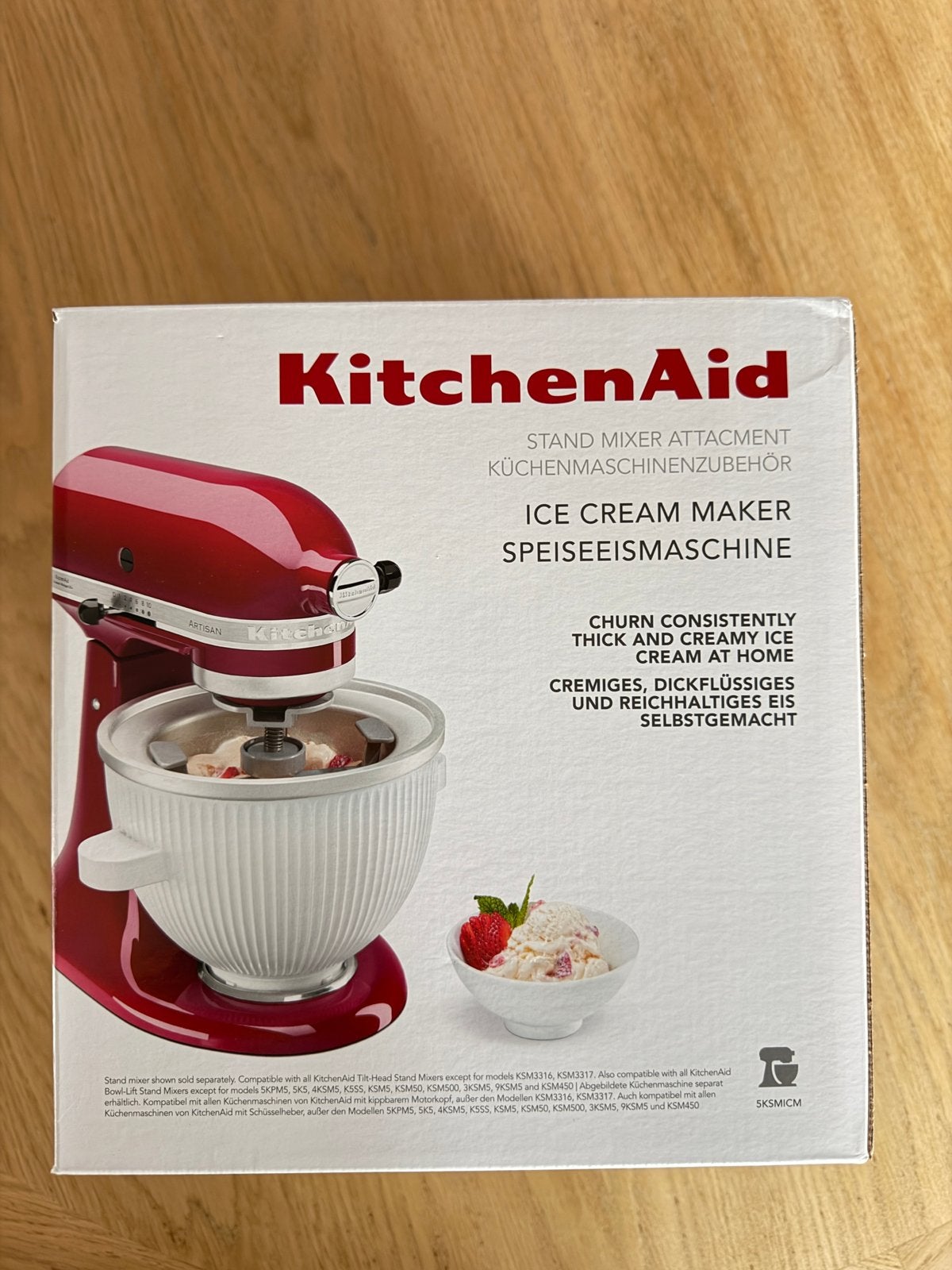 KitchenAid IJsmaker Opzetstuk - Nieuw in doos!, Ophalen of Verzenden, Nieuw