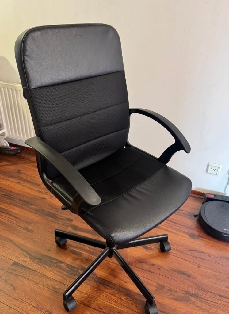 Comfortabele bureaustoelen, Ophalen, Gebruikt, Zwart, Bureaustoel
