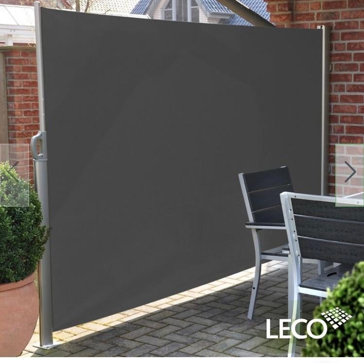 Oprolbaar windscherm 180cm x 300cm grijs., Tuin en Terras, Tuinschermen, Ophalen, 200 cm of meer, 150 tot 200 cm, Nieuw
