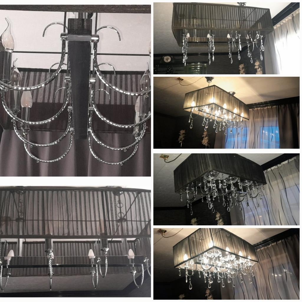 Organza lampen, Ophalen of Verzenden, Glas, Minder dan 50 cm