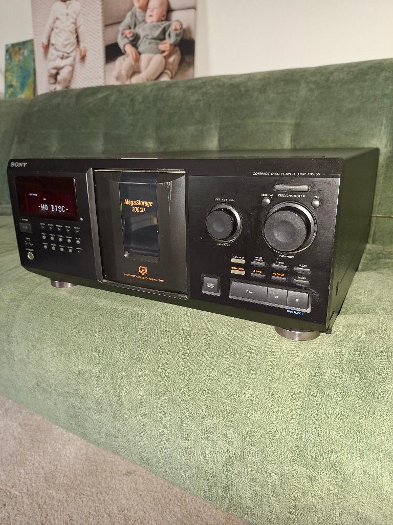 SONY CDP-CX355, Ophalen of Verzenden, Gebruikt, Sony, Wisselaar