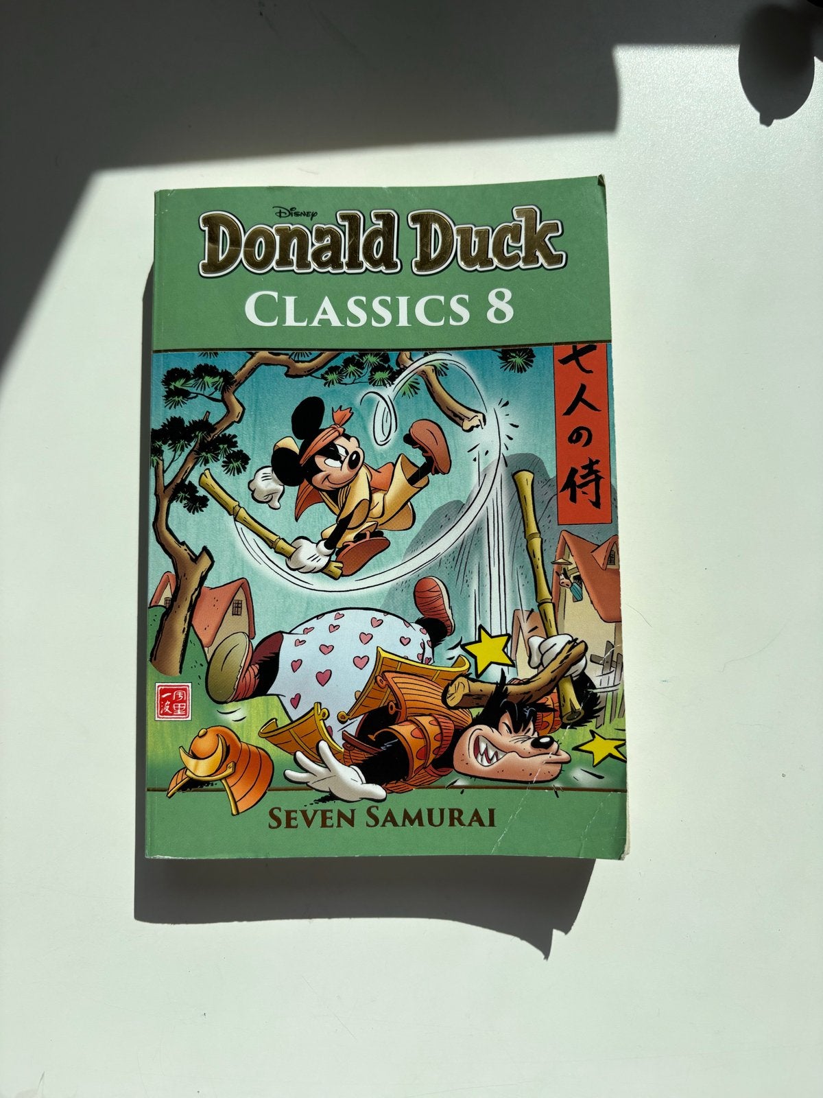 Donald Duck Classics 8: Seven Samurai - Een episch avontuur, Eén stripboek, Ophalen of Verzenden, Gelezen
