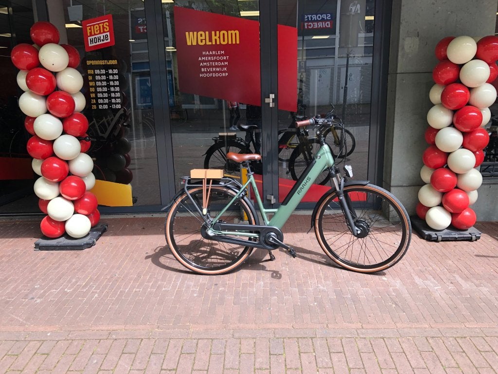 Fietshokje Raaks: Raaks Belton Groen E-Bike Nieuw!!