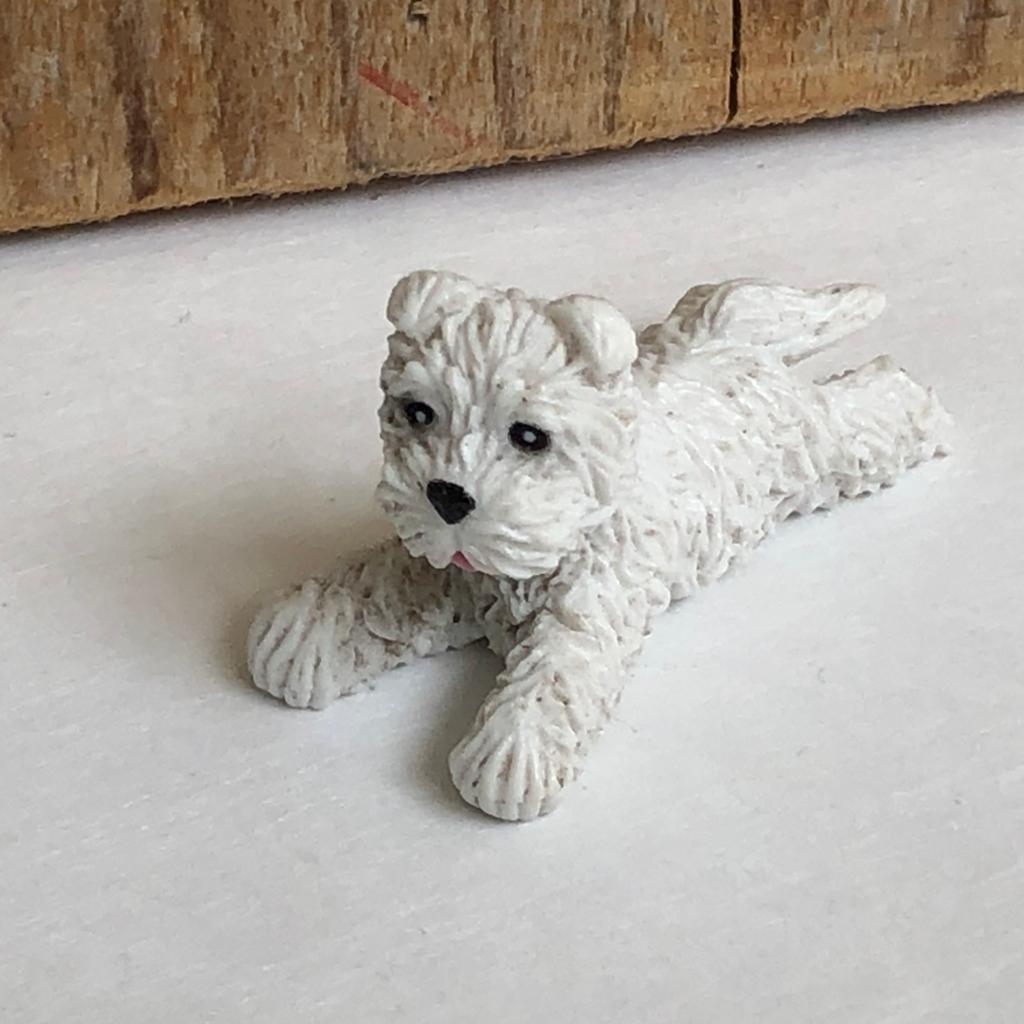 Witte Barbie hond vintage, Ophalen of Verzenden, Zo goed als nieuw, Barbie