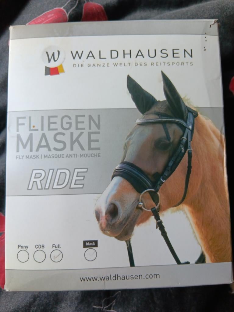 Vliegenmasker Waldhausen Full, Dieren en Toebehoren, Ophalen of Verzenden, Nieuw, Dressuur
