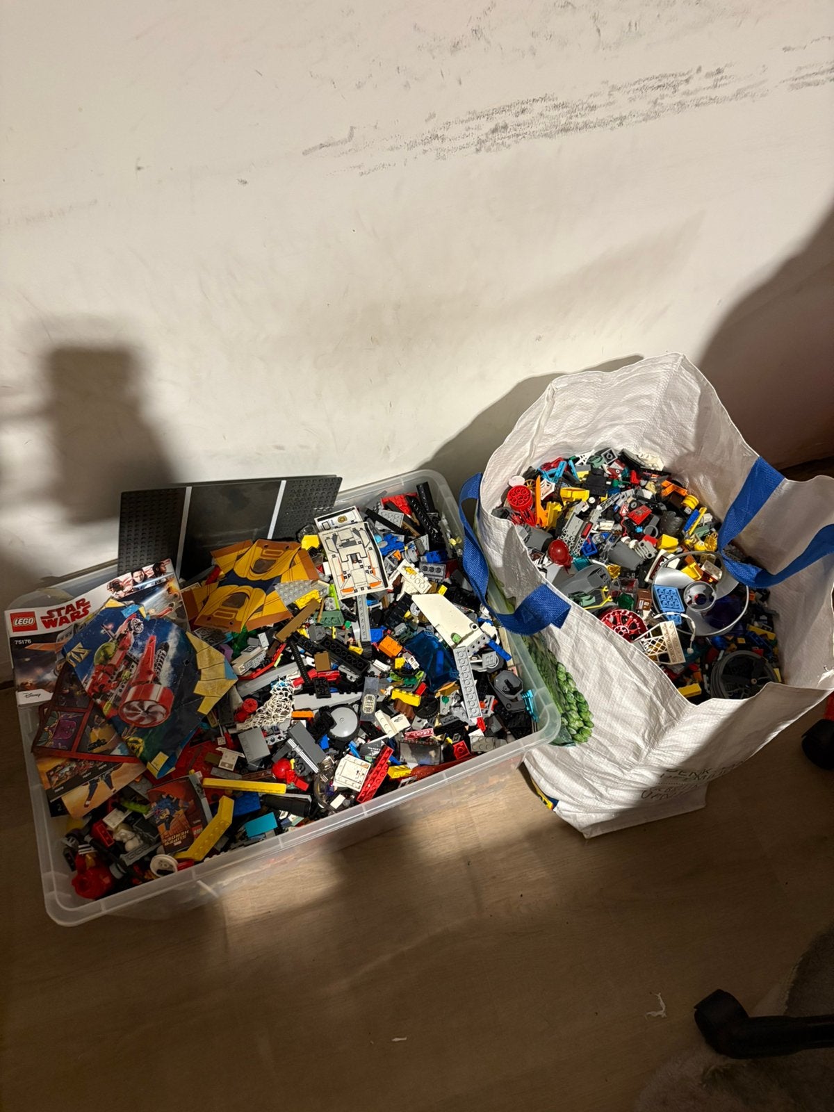 22 kg LEGO met minifiguren – Star Wars, Super Heroes en City, Kinderen en Baby's, Speelgoed | Duplo en Lego, Ophalen, Gebruikt