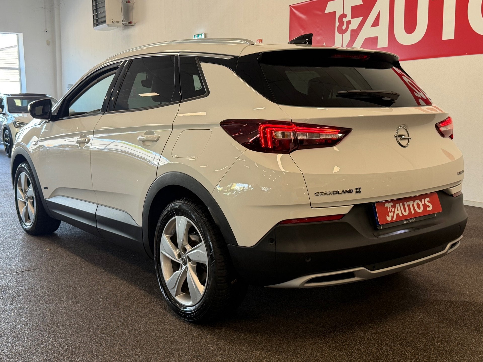 Opel GRANDLAND X 1.6 Turbo Hybrid|NAVIGATIE|CAMERA|CRUISE|EC, Auto's, Opel, 4 cilinders, Leder en Stof, Wit, Plug-in hybride