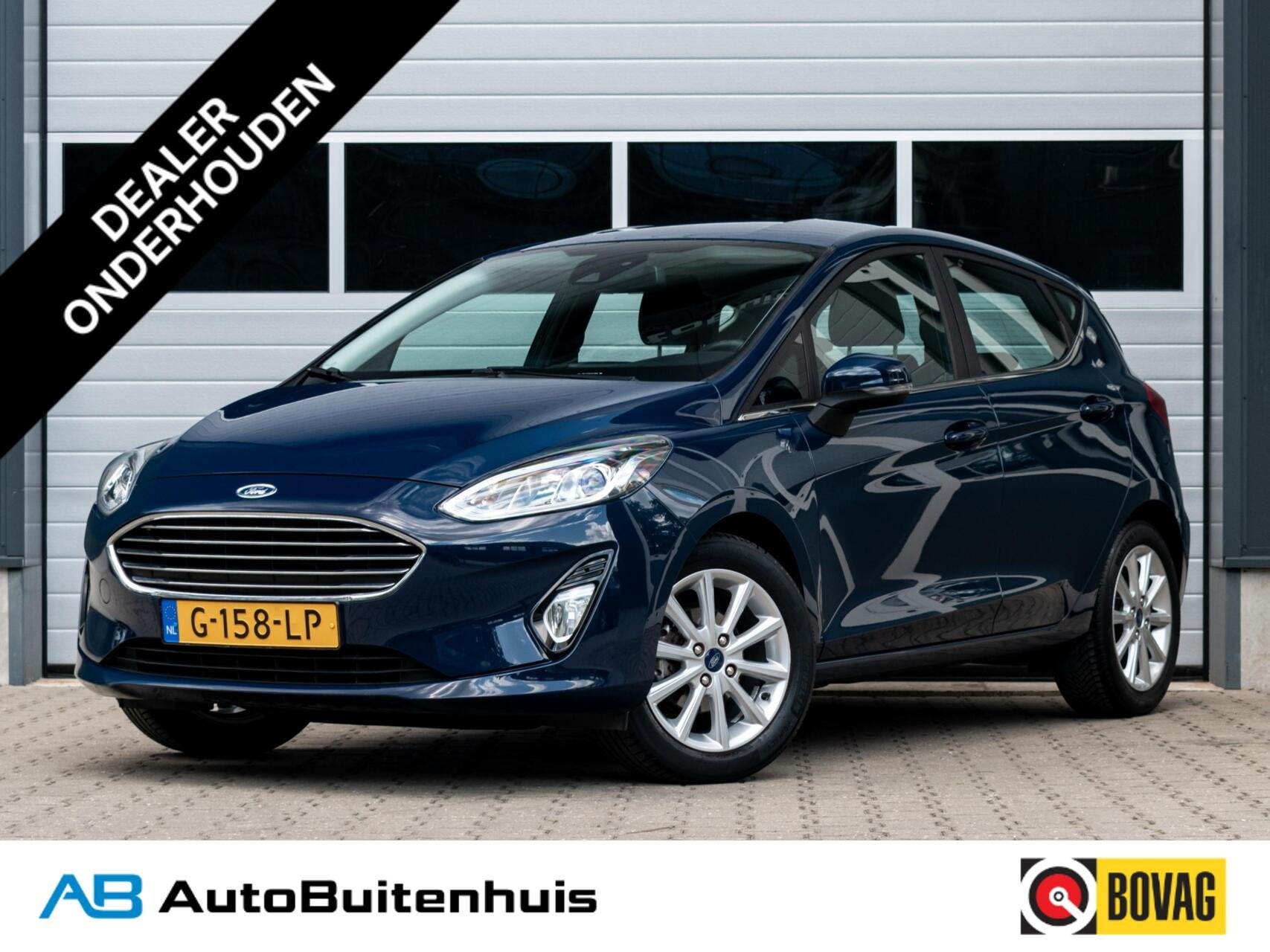 Ford Fiesta 1.0 EcoBoost Titanium|1e EIGENAAR|CLIMATE|KEYLES, Auto's, Voorwielaandrijving, Gebruikt, Euro 6, 580 kg