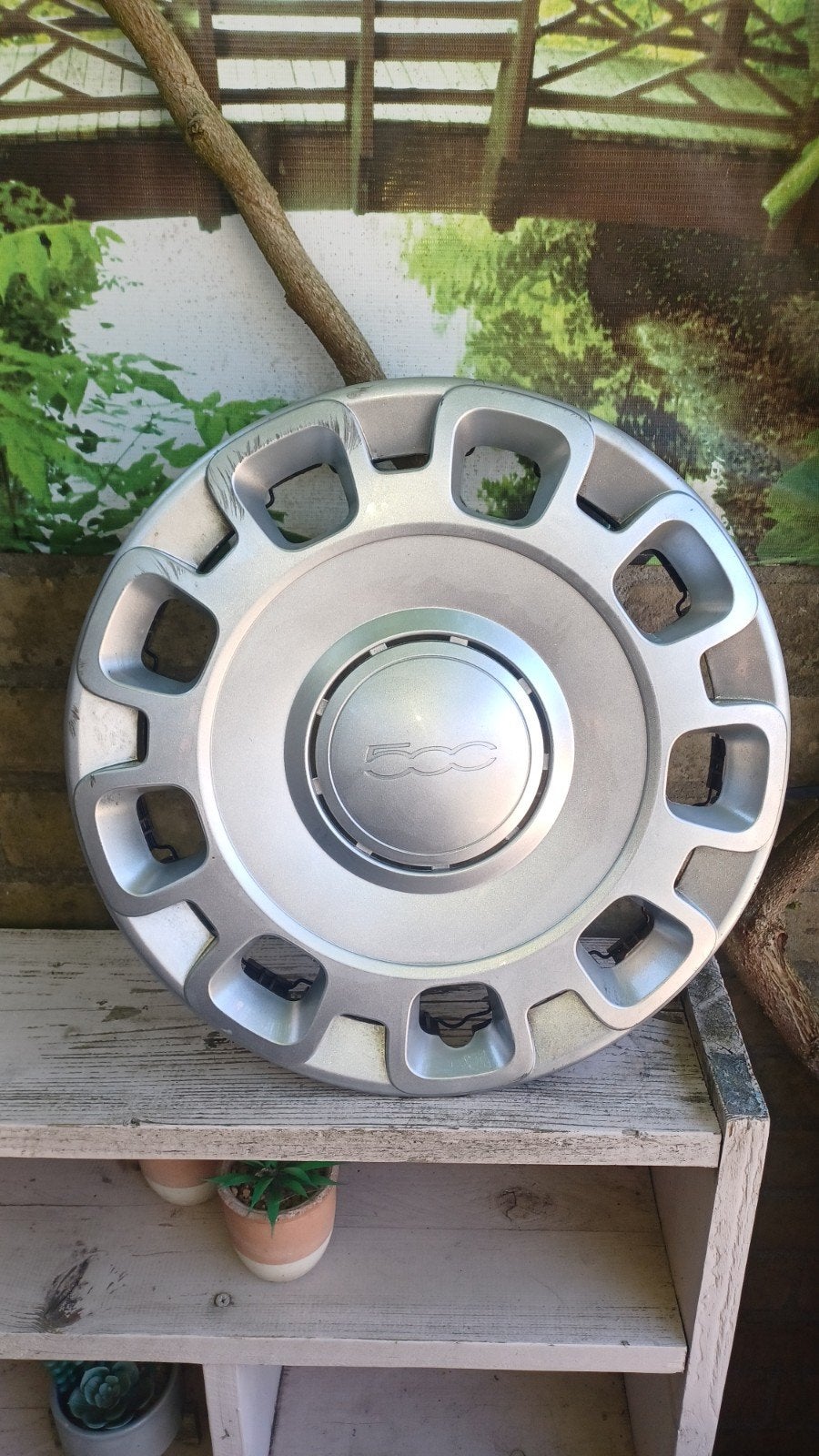 1 wieldop 15 inch Fiat 500, Ophalen of Verzenden, Gebruikt