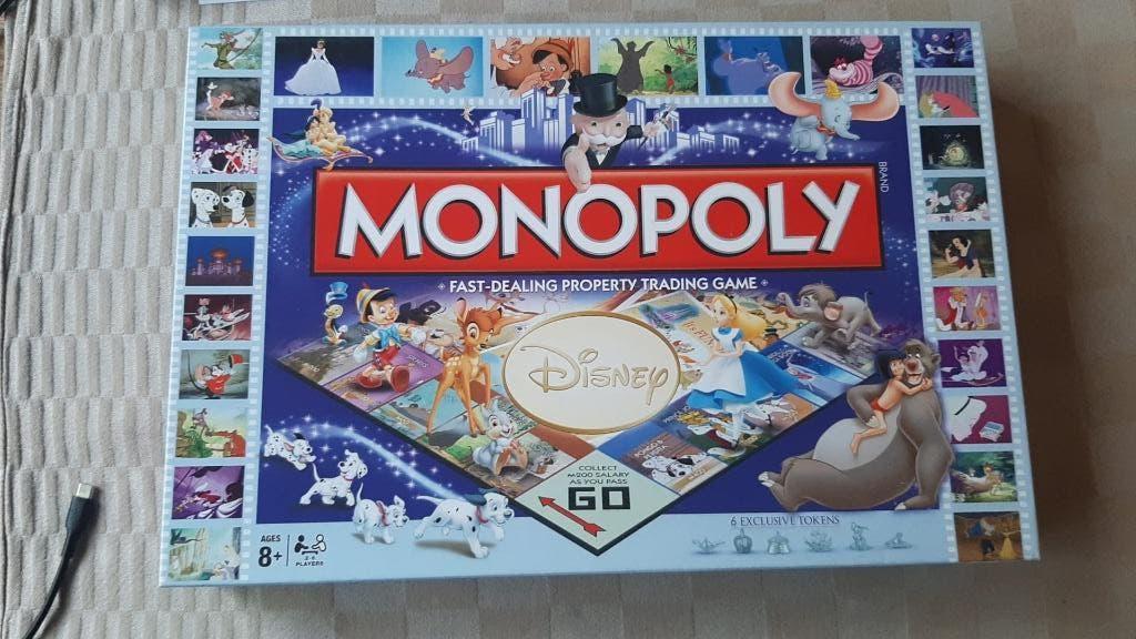 bordspel groot doos en bord  Monopoly Disney 2016 Monopolie, Vijf spelers of meer, Ophalen of Verzenden, Nieuw, Monopoly