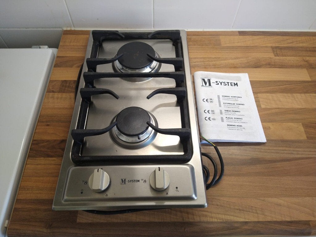 NIEUW M-system gasstel 2-pits MCGT 30 IX, Ophalen of Verzenden, Zo goed als nieuw