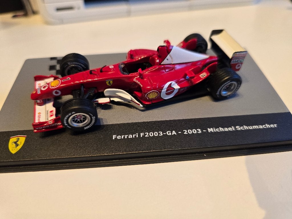 Ferrari F2003 GA 2003 Michael Schumacher 1/43, Ophalen of Verzenden, Gebruikt, Auto, Overige merken