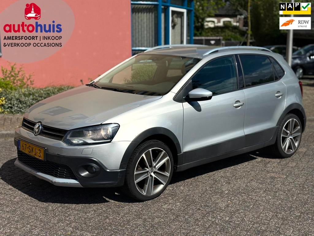 Volkswagen Polo 1.2 TSI Cross, Auto's, Euro 5, Beige, Origineel Nederlands, 1076 kg