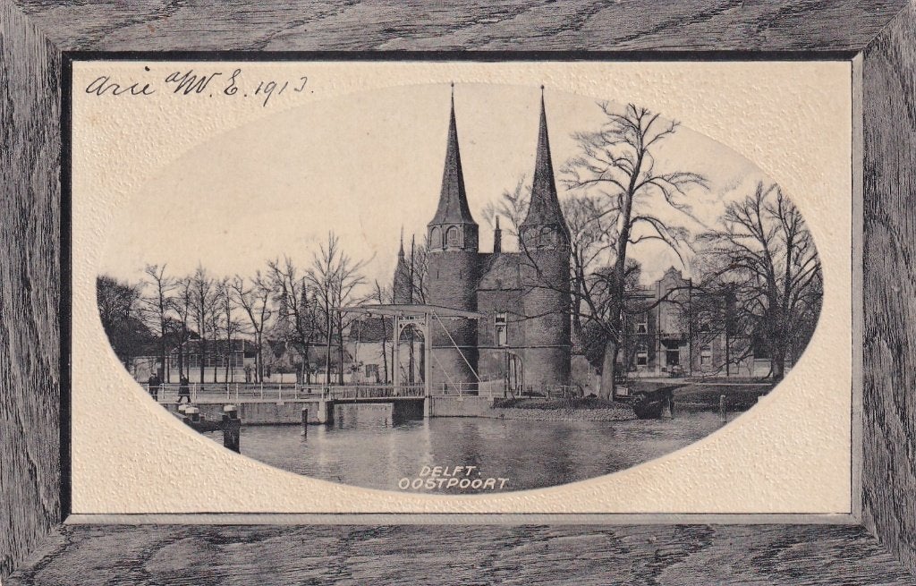 Delft Oostpoort, Verzenden, Voor 1920, Gelopen, Zuid-Holland