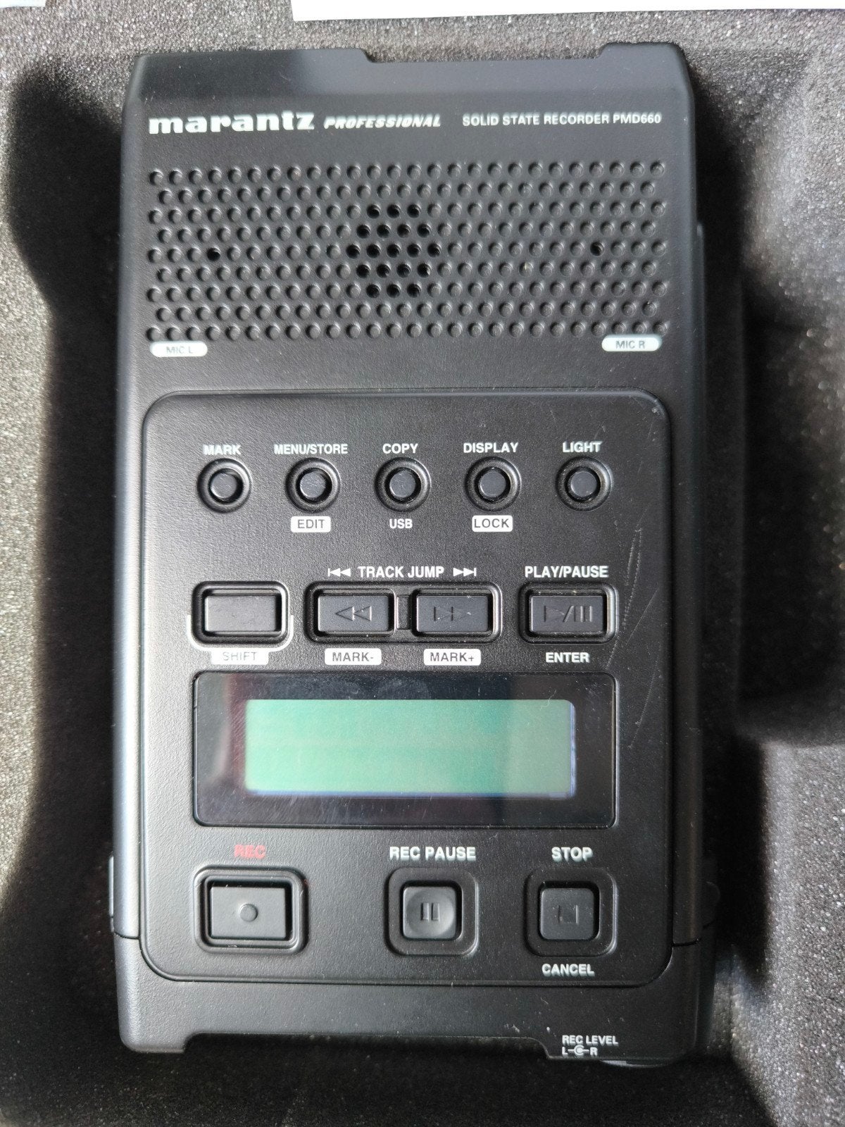 Marantz PMD660 Solid State Recorder met accessoires, Ophalen of Verzenden, Zo goed als nieuw, Audio