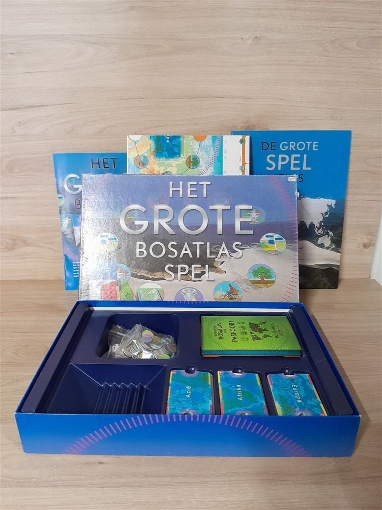 Het grote Bosatlas spel - s5069, Verzenden, Zo goed als nieuw