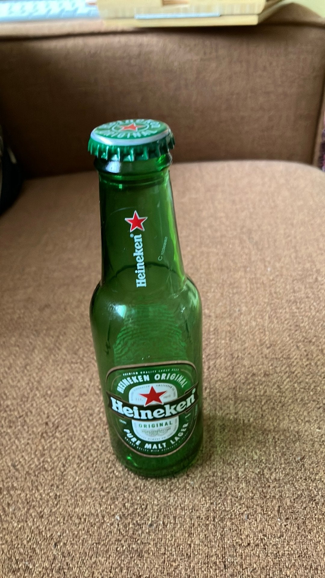Klein bierflesje 15 cl, Ophalen of Verzenden, Zo goed als nieuw, Heineken