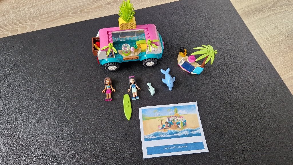 Lego Friends 41397 Sapwagen COMPLEET, Lego, Compleet, Friends, Ophalen of Verzenden