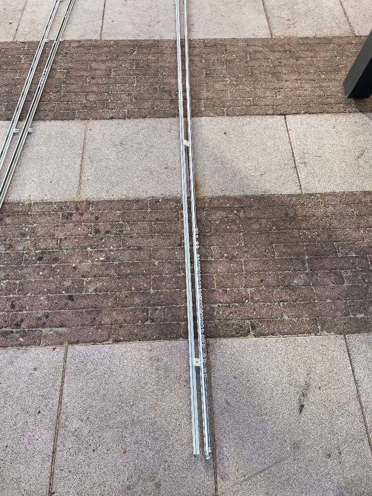 Gordijnrails, Ophalen, Gebruikt, Crème, Overige typen