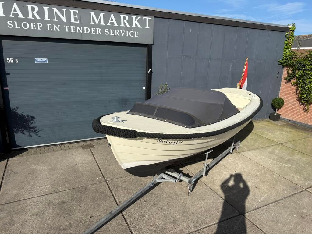 Albatros 21 met Vetus 22pk, nette sloep, Watersport en Boten, Ophalen, Binnenboordmotor, Diesel, Zo goed als nieuw