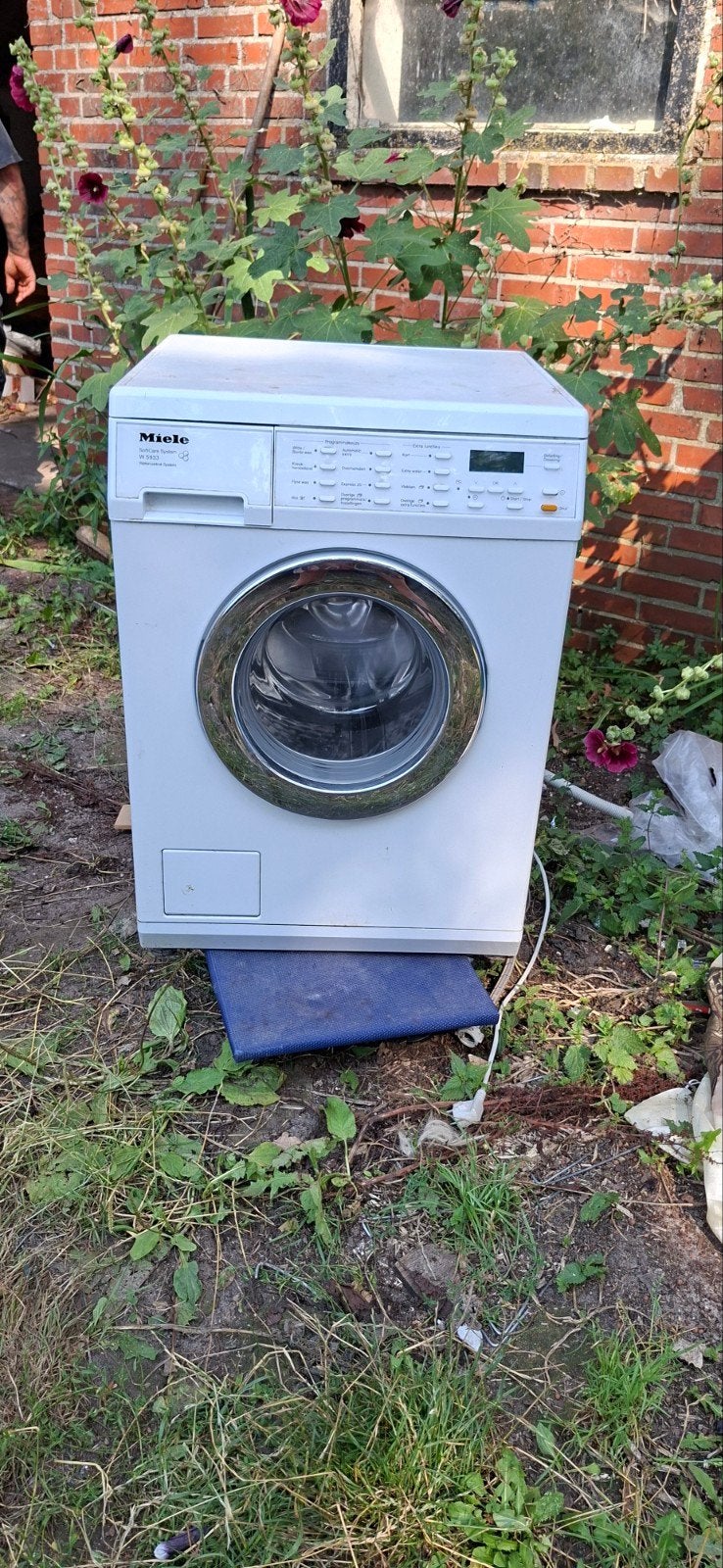 miele wasmachine, Ophalen, Gebruikt, Voorlader, 85 tot 90 cm
