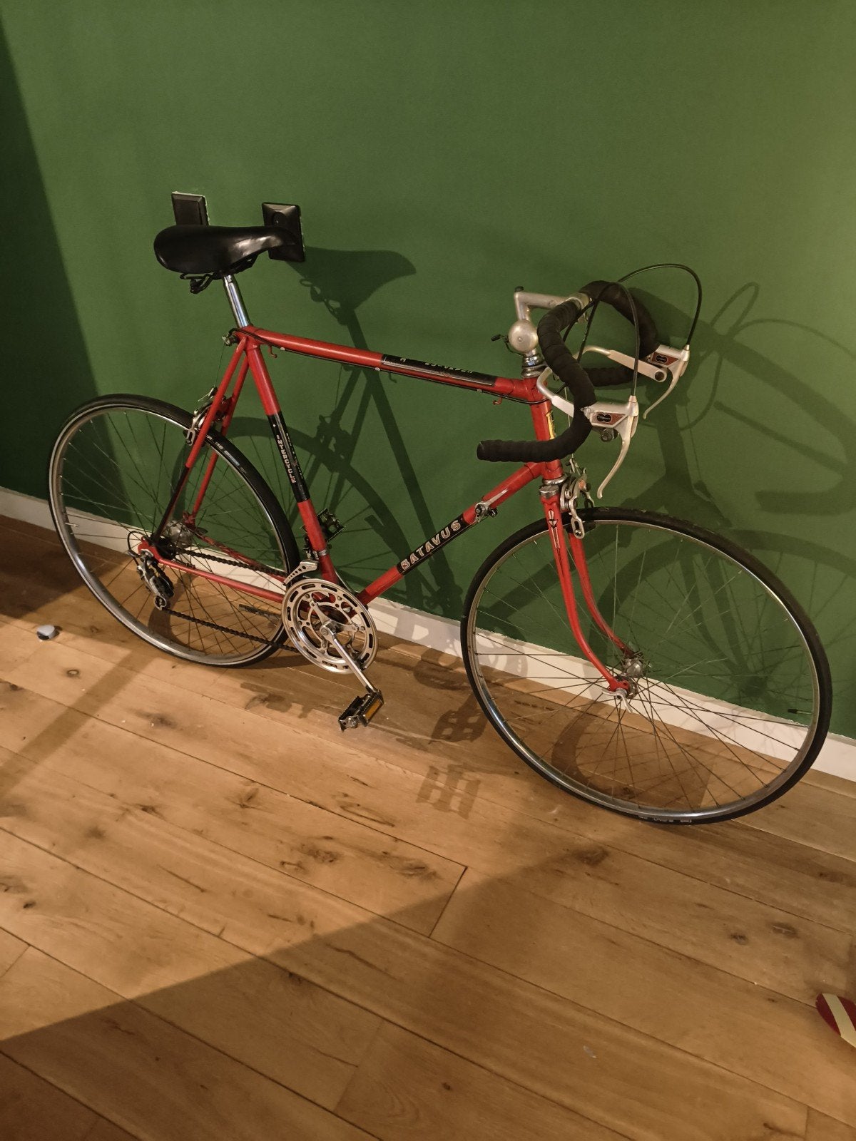 Vintage Batavus Intercycle racefiets - Klassiek rood, Ophalen, Gebruikt, Velgrem, Batavus