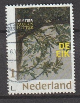 Persoonlijke postzegel 2026 gestempeld Paulus Potter de Eik, Verzenden, Na 1940, Gestempeld