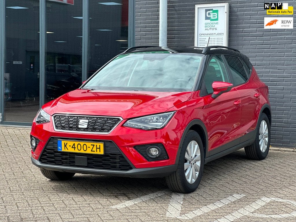 Seat Arona 1.0 TSI Style Business Intense Plus/1STE EIG/CAME, Auto's, Seat, Gebruikt, 1064 kg, 49 €/maand, Origineel Nederlands