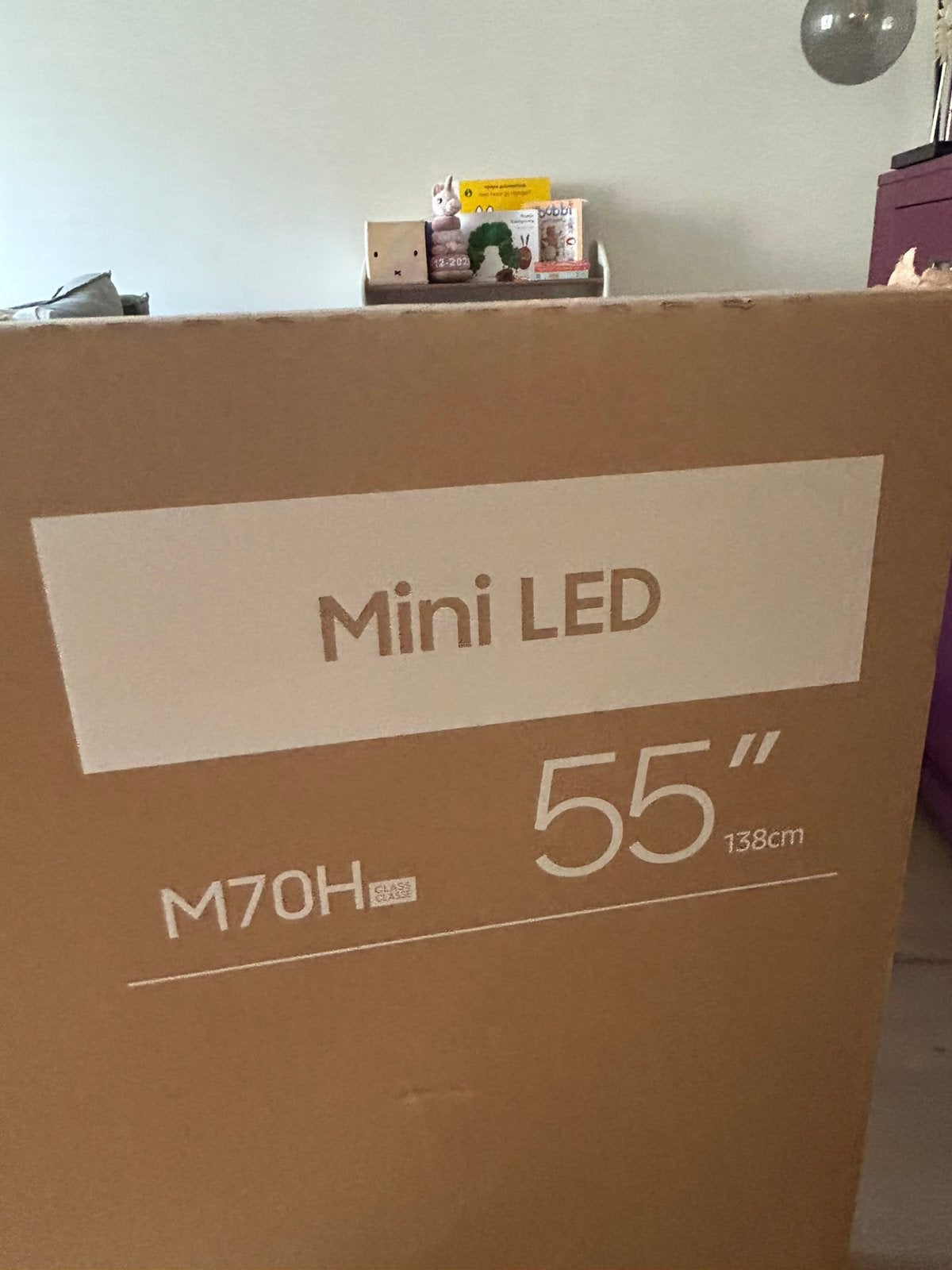 SAMSUNG UE55M70H - Ultra HD 4K -Mini-led-tv - 55 inch - 2026, Ophalen, 50 Hz, Nieuw, Samsung