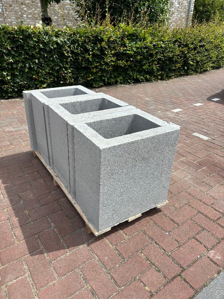 L-element beton 50x30x50 cm grijs NIEUW - 6 stuks - €50, Tuin en Terras, Ophalen, 25 tot 50 cm, 25 cm of meer, Nieuw