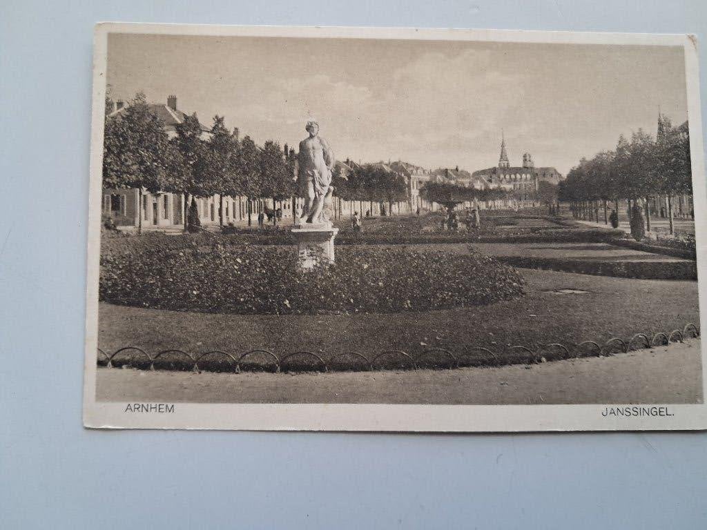 Arnhem-Janssingel,jaren 20/30, Verzamelen, Ansichtkaarten | Nederland, Ophalen of Verzenden, Voor 1920, Ongelopen, Gelderland