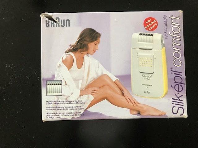 NIEUW Braun Silk-epil comfort rechargeable, Ophalen of Verzenden, Nieuw, Scheren en Epileren