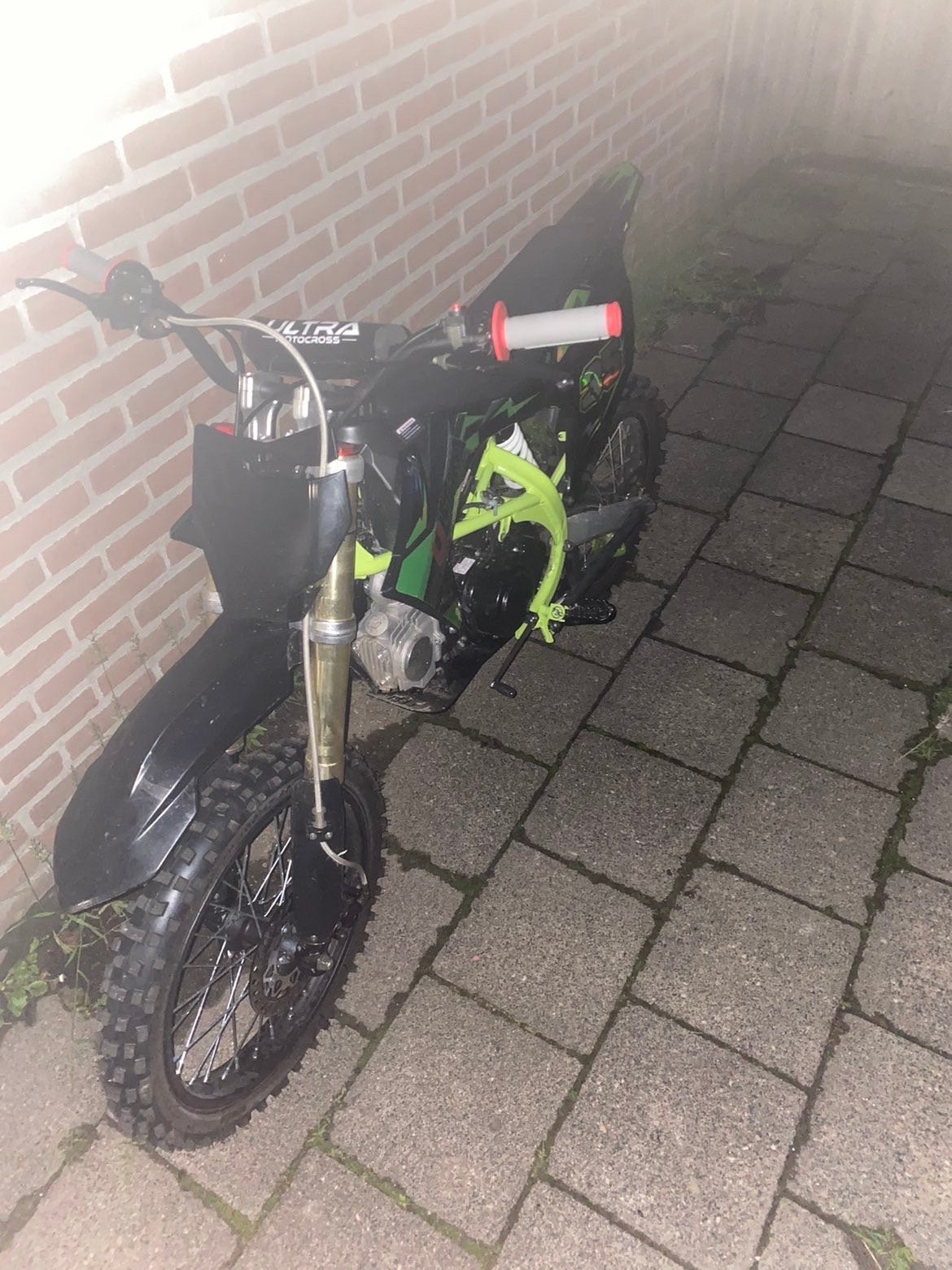 Crossmotor ook teruil, Ophalen of Verzenden, Gebruikt, Schijfrem, Pitbike