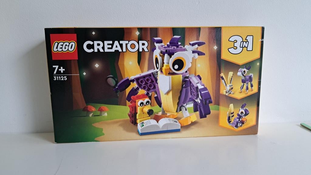 LEGO Creator 31125 Fantasiebos Wezens, Ophalen of Verzenden, Nieuw, Complete set, Lego