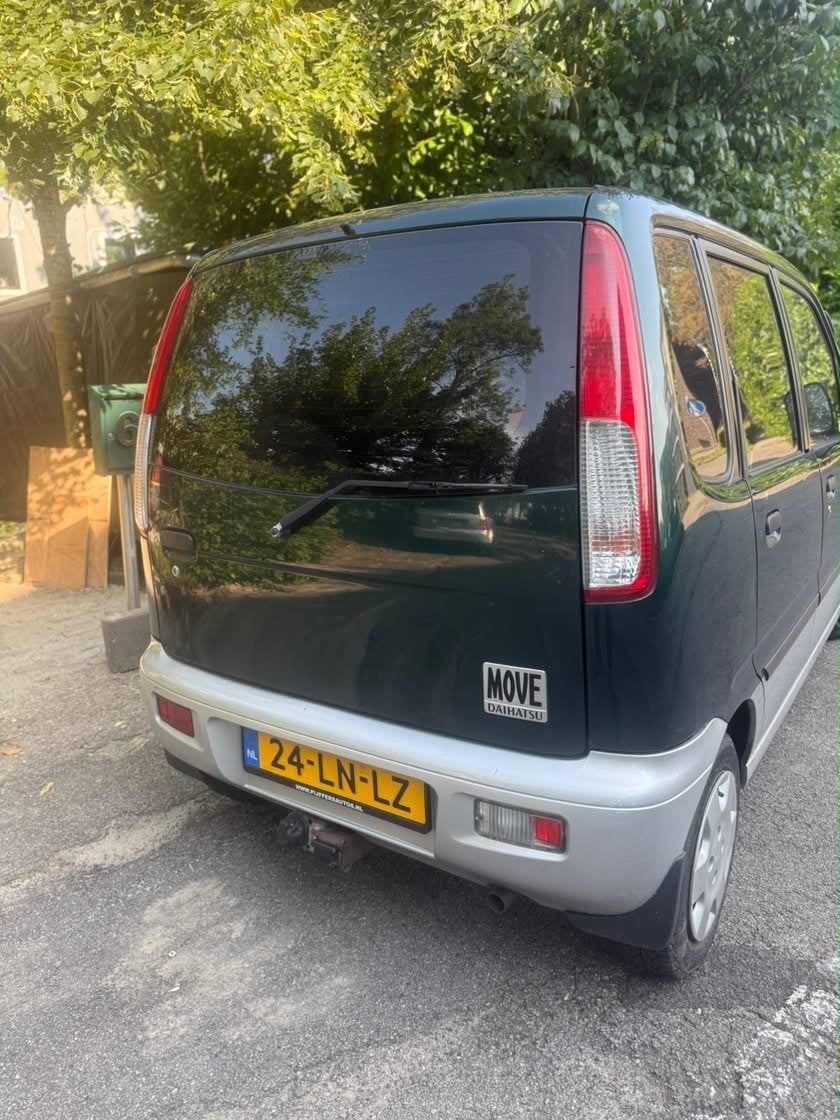 Daihatsu Move 1.0 2003 Groen, Voorwielaandrijving, Move, 600 kg, 4 stoelen