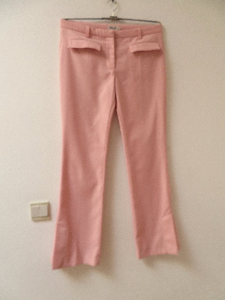 36 BAUM UND PFERDGARTEN flaired broek roze maat 42, Maat 42/44 (L), Baum und Pferdgarten, Ophalen of Verzenden, Zo goed als nieuw
