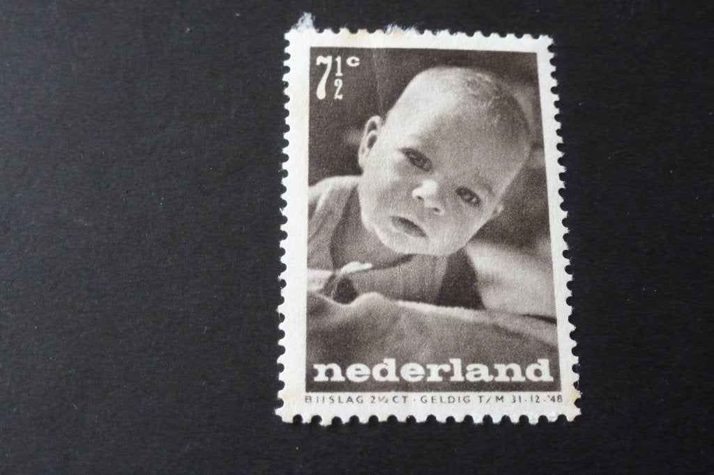 oude Kinderzegel 7,5 cent 1942 ongestempeld (p 24, Postzegels en Munten, Postzegels | Nederland, Ophalen of Verzenden, Na 1940