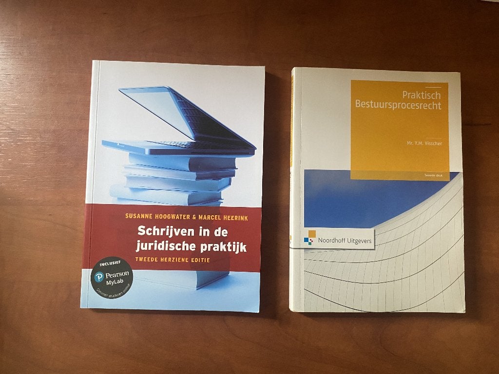Studieboeken Rechten Jaar 1, Diverse auteurs, Zo goed als nieuw, Alpha, HBO